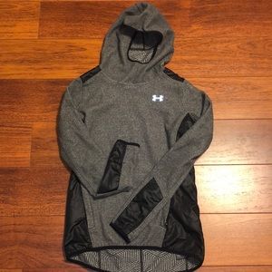 Under Armour black and grey pullover jacket. Size XS.